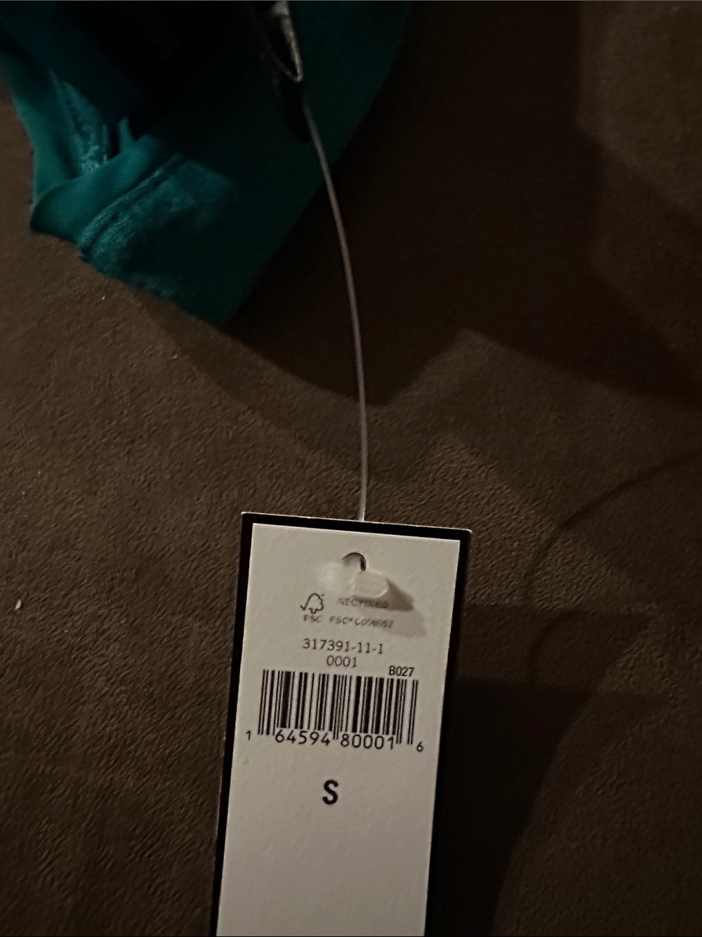Banana Republic Teal Scoop Neck Tank Top - Picture 3 of 3